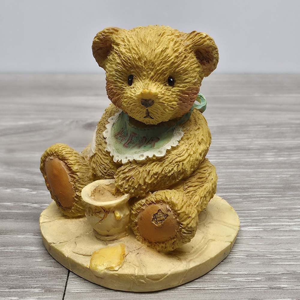 Cherished Teddies Benji "Life Is Sweet, Enjoy" 950548‎ Bear with Honey Bees